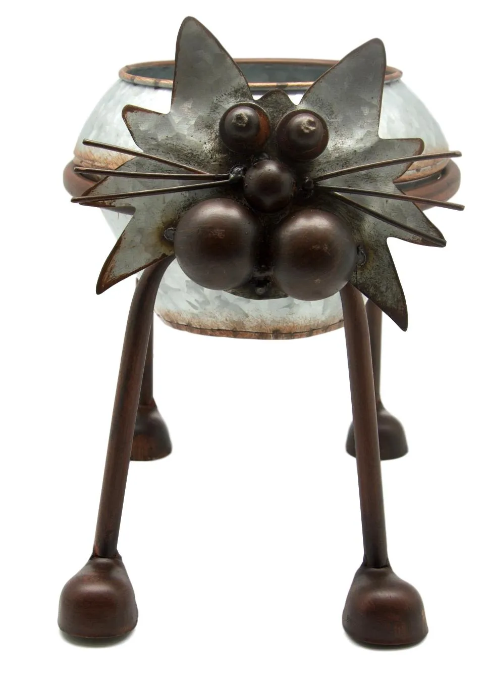 Nodding Head and Tail Cat Plant Holder