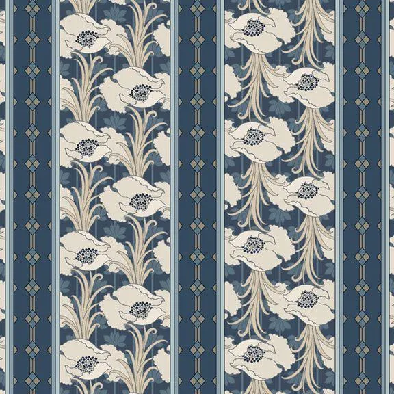 Nouveau - R651062D-Navy - Deco Strip