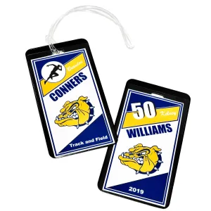 Olmsted Falls Bulldogs Personalized Bag Tag
