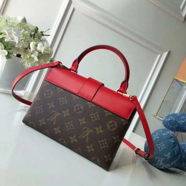 One Handle Flap Messenger Bag M43124 Red 2018