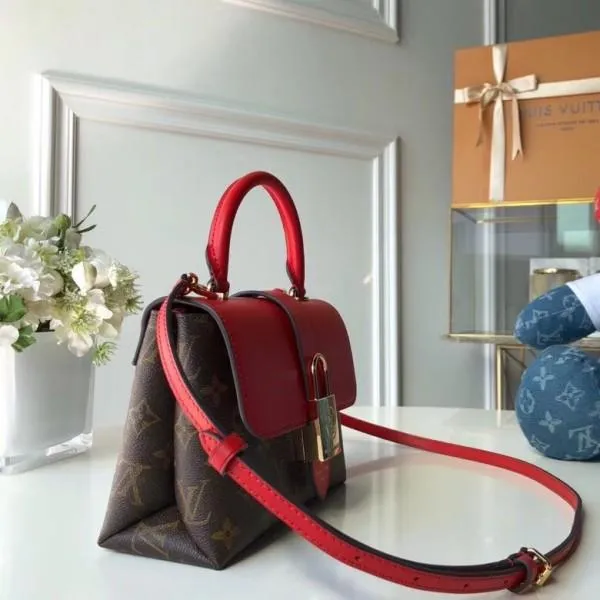 One Handle Flap Messenger Bag M43124 Red 2018