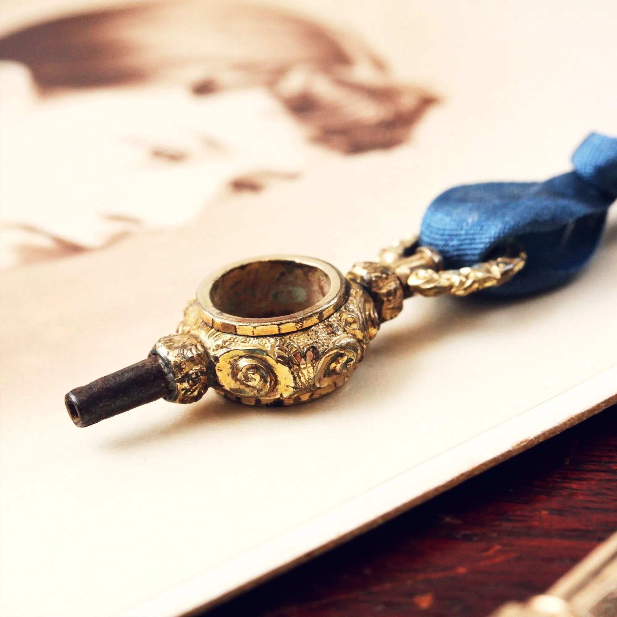 Ornamental Antique Georgian Watch Key