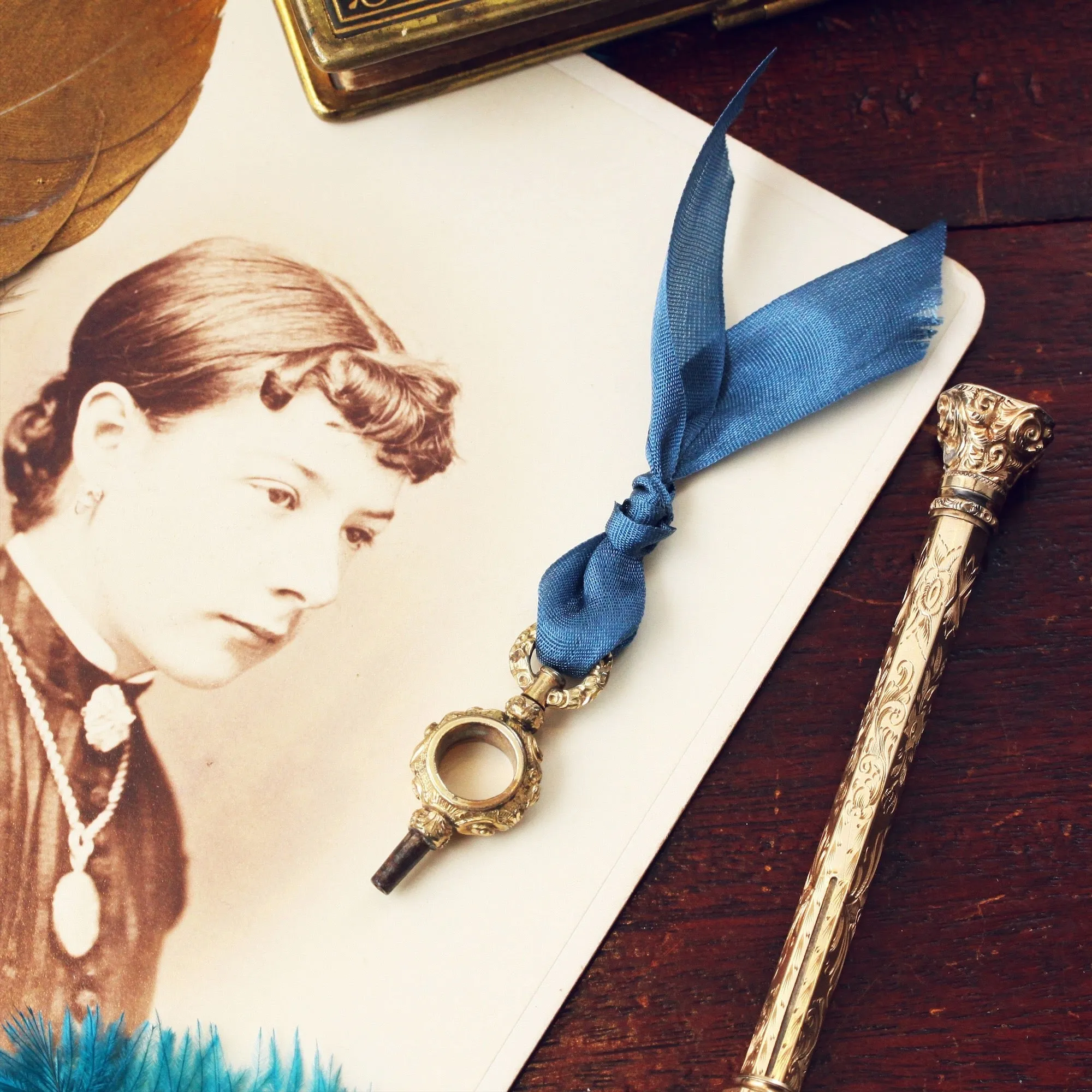 Ornamental Antique Georgian Watch Key