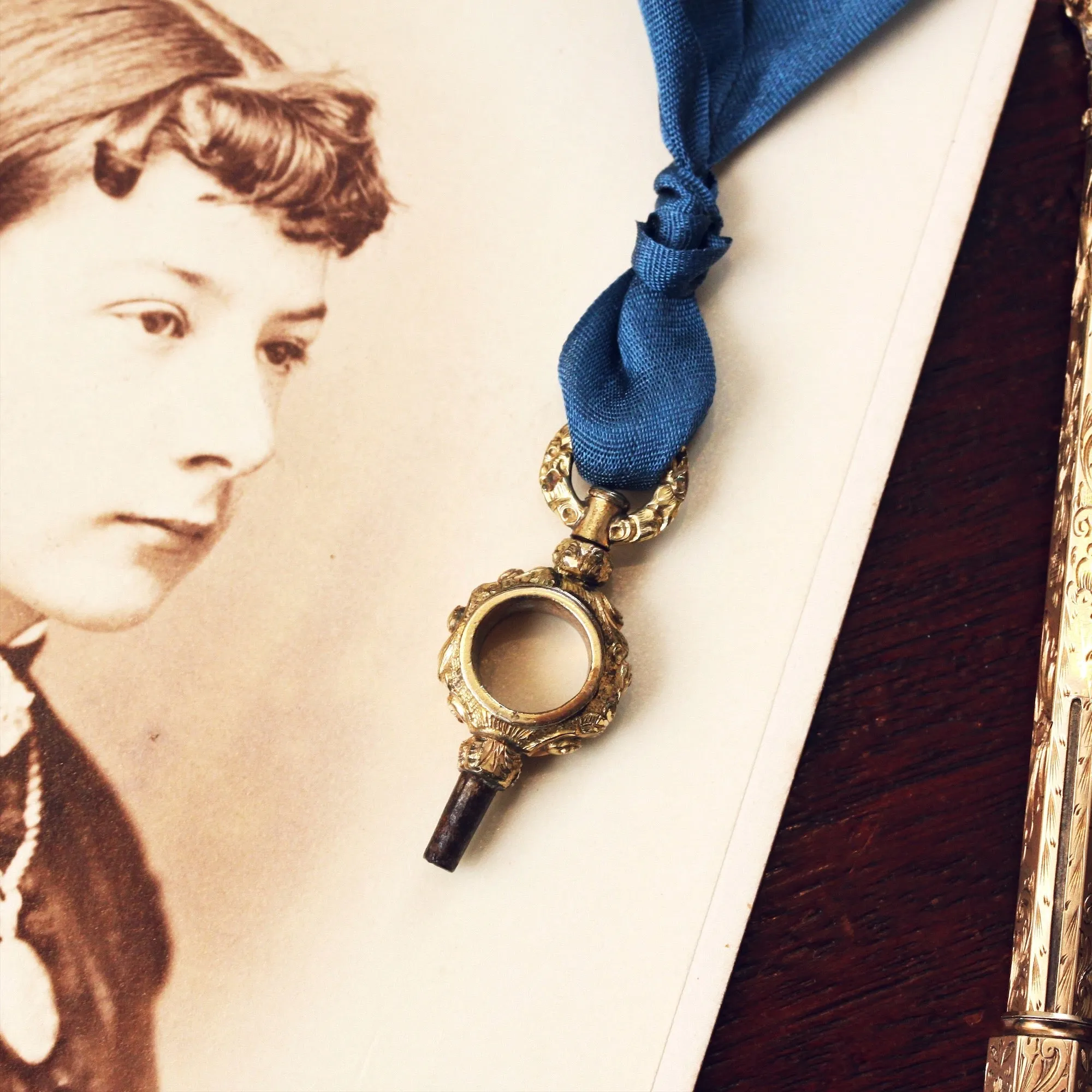 Ornamental Antique Georgian Watch Key