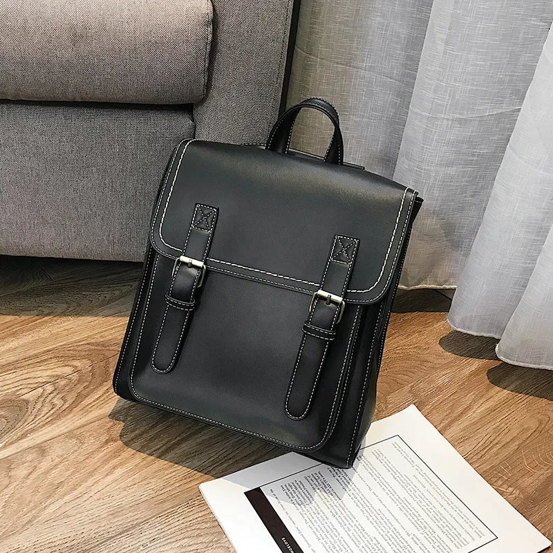 Paziye Fashion Preppy Messenger Backpack