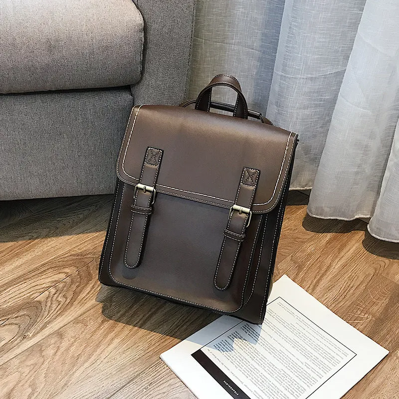 Paziye Fashion Preppy Messenger Backpack