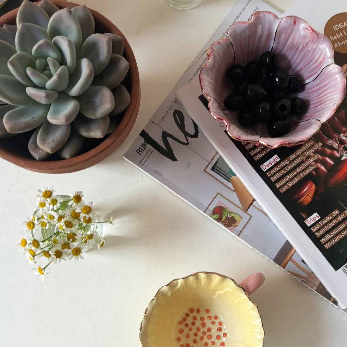 Posy Pink Bowl