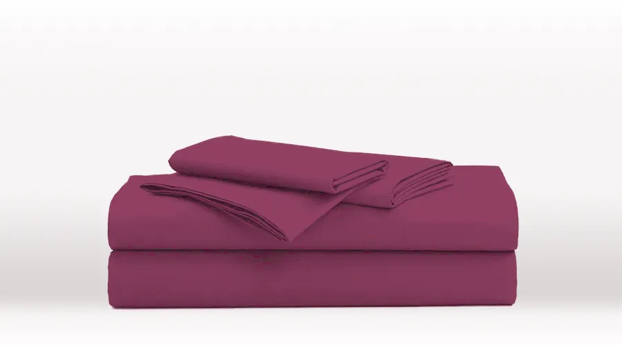 Purple King Size Classic Sheet Set