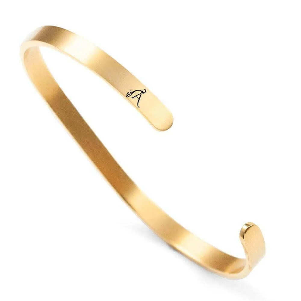 "Je t'aime" cuff