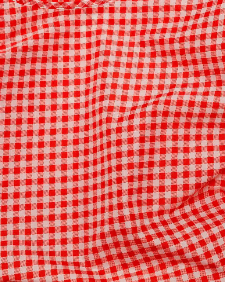 Red Gingham Standard Bag