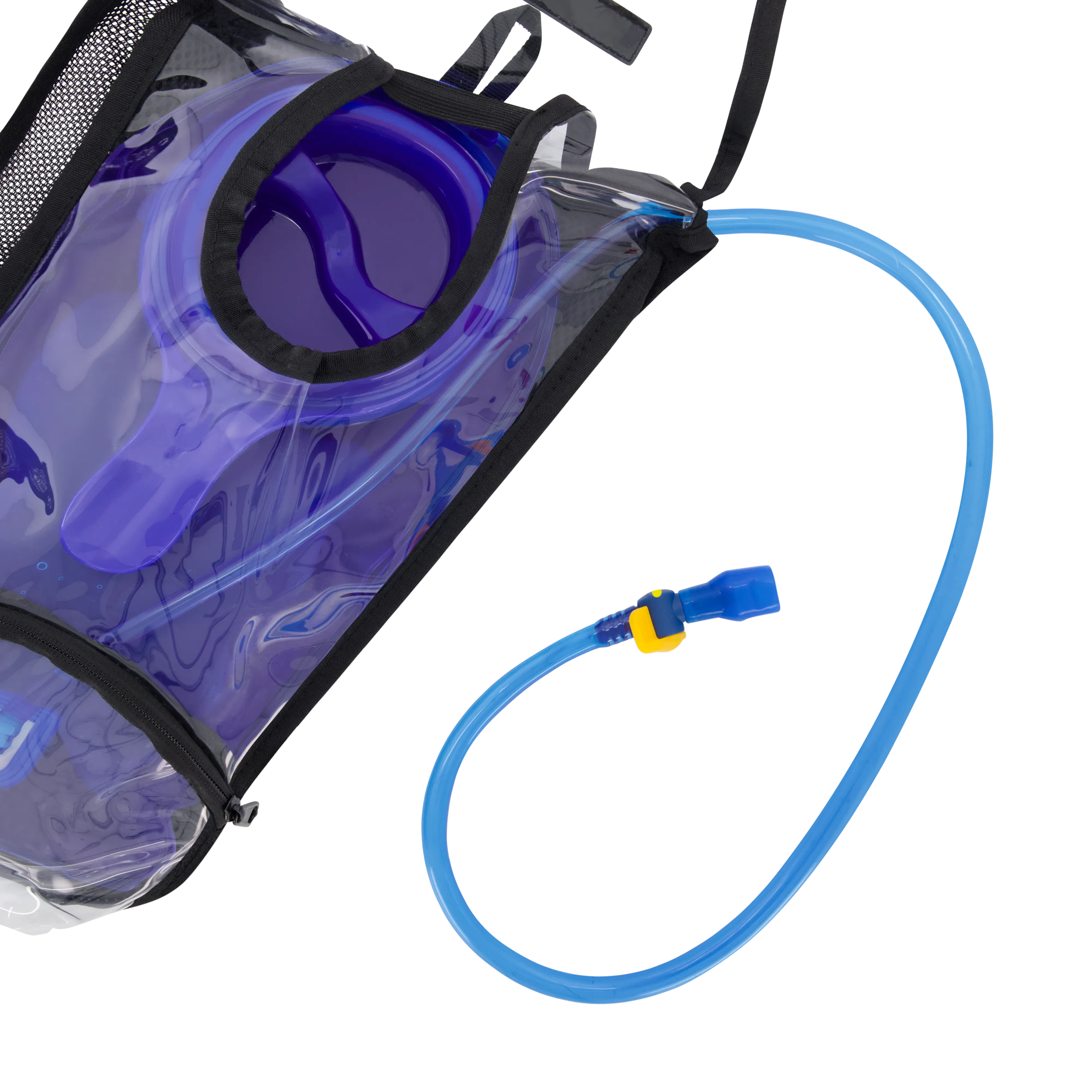 RL  Clear Blue Hydration Backpack - Festival Approved