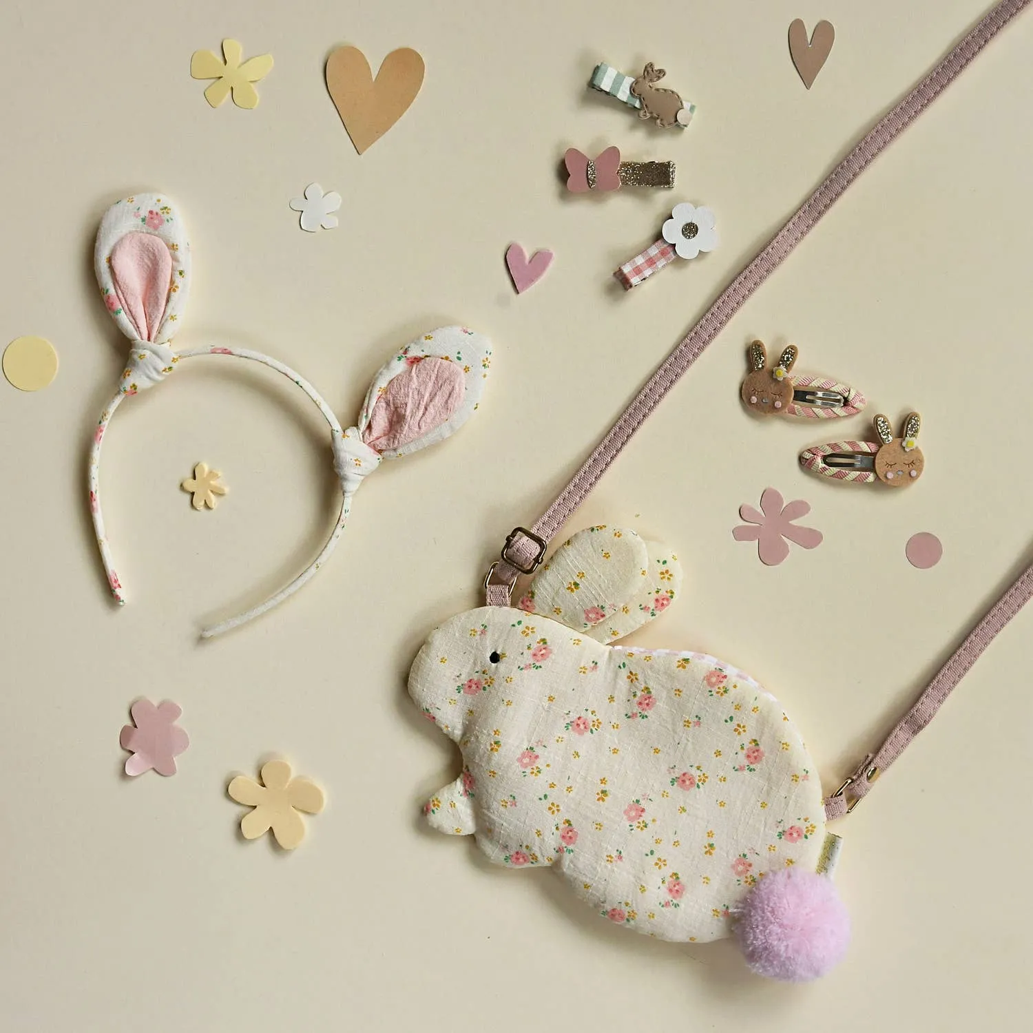 ROC Stripy Bunny Clips