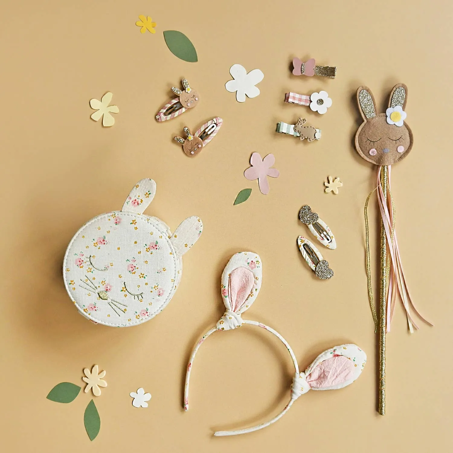 ROC Stripy Bunny Clips