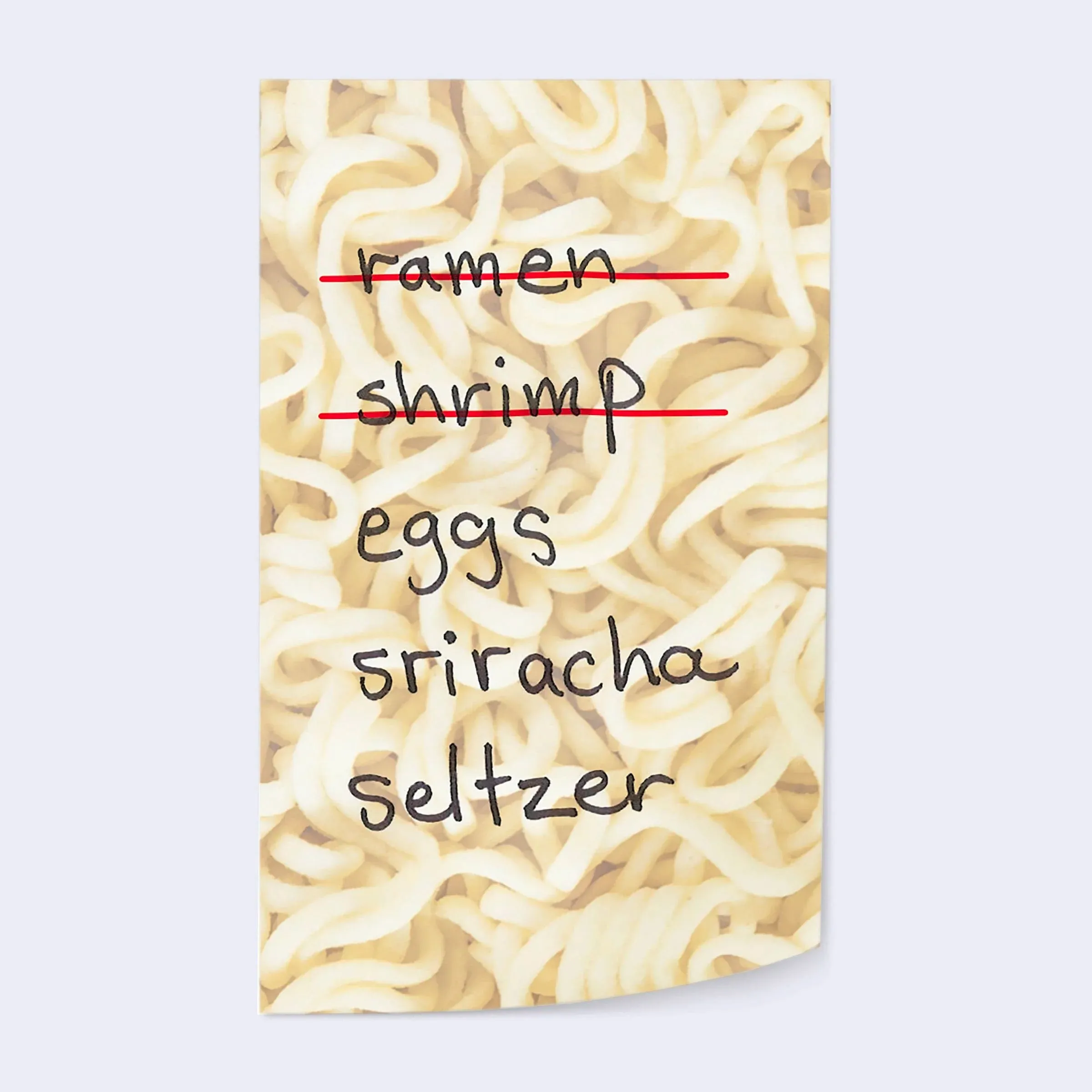 Roll O' Notes - Sticky Note Roll (Ramen)
