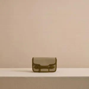 Romy Clutch in Canvas Olive