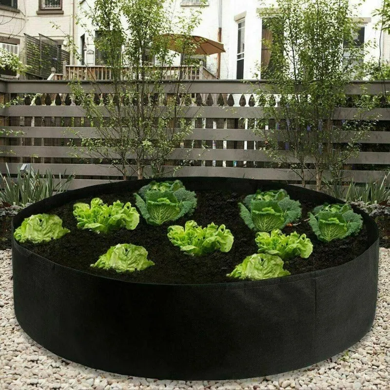 Round Garden Grow Bag Garden Planter Vegetable Box