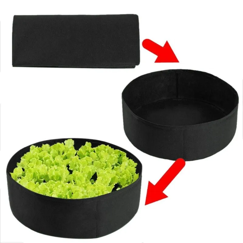 Round Garden Grow Bag Garden Planter Vegetable Box
