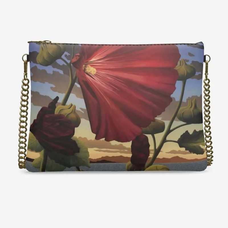 Sage Ocean Bloom Crossbody Bag