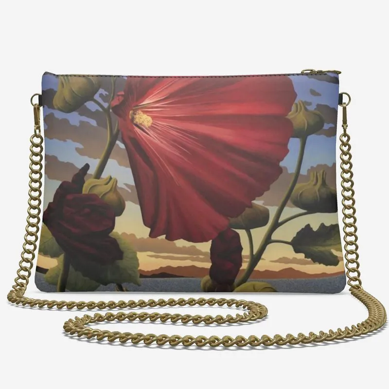Sage Ocean Bloom Crossbody Bag
