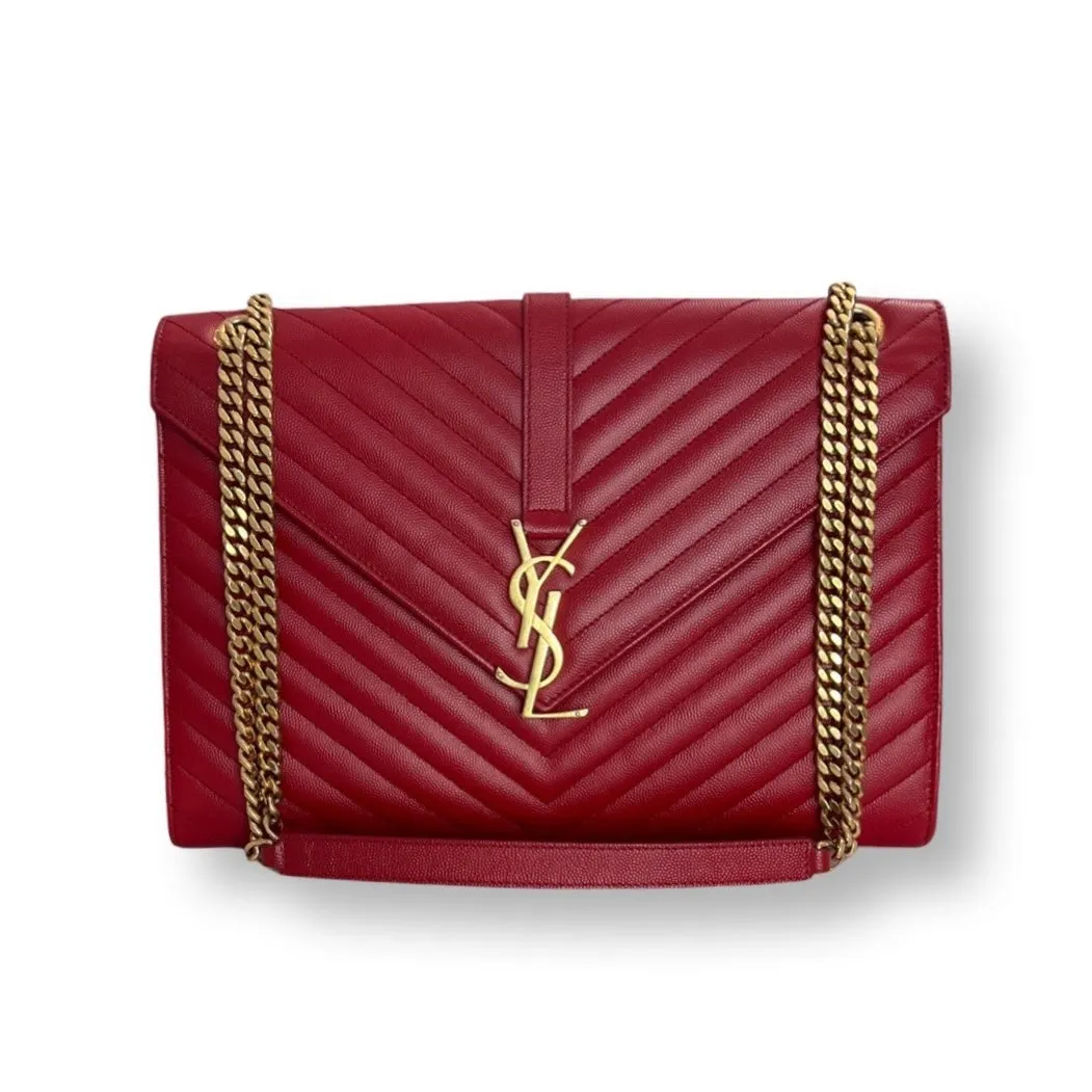 Saint Laurent Ysl Envelope Flap Bag