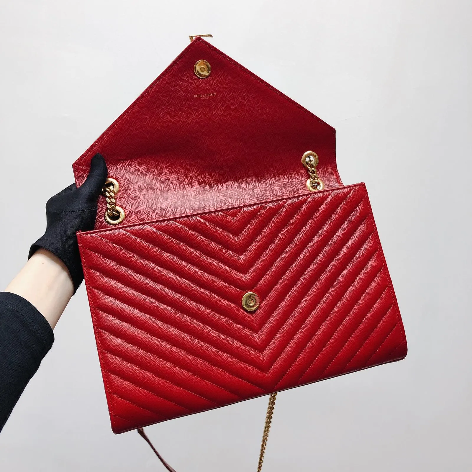 Saint Laurent Ysl Envelope Flap Bag
