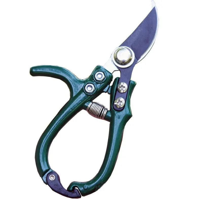 Scissors Pruning Shears - Multifunctional Garden Scissors Manual with Safety Buckle Stainless Steel