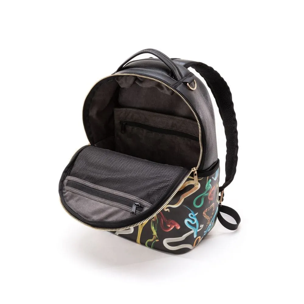 Seletti Toiletpaper Travel Rucksack Snakes