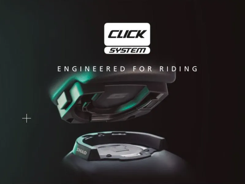 SHAD E09CLP Click System Pro Lockable Tank Bag