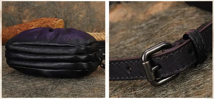 Small Brown Leather Crossbody Purse Side Bags For Women