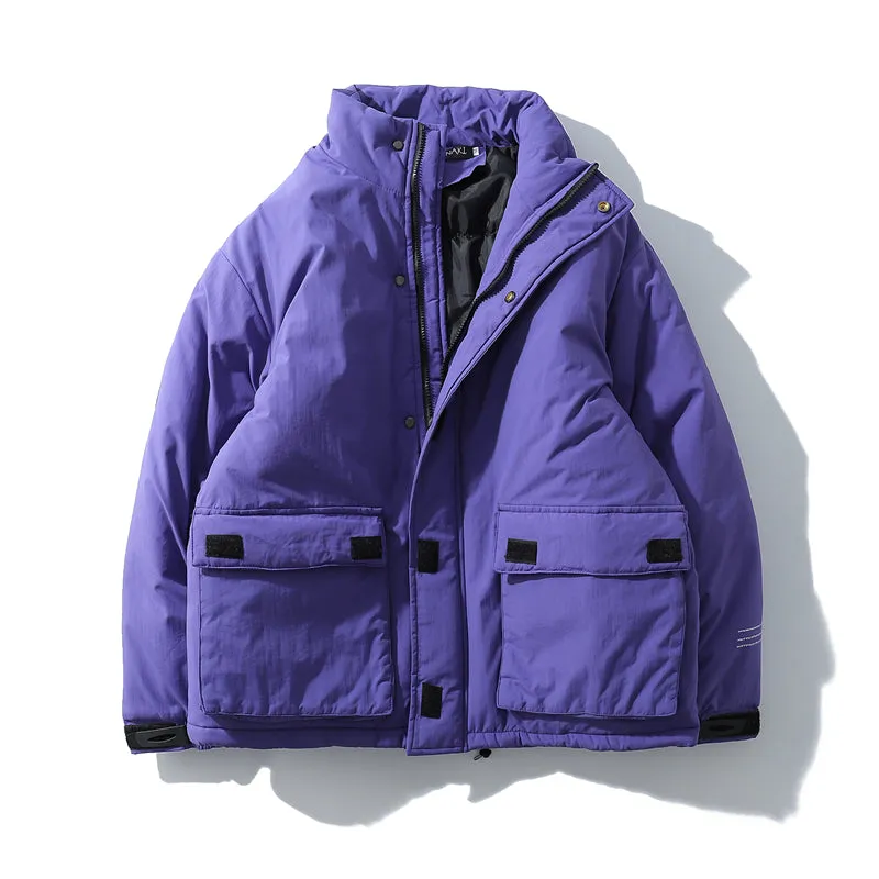 Thicker functional wind loose coat