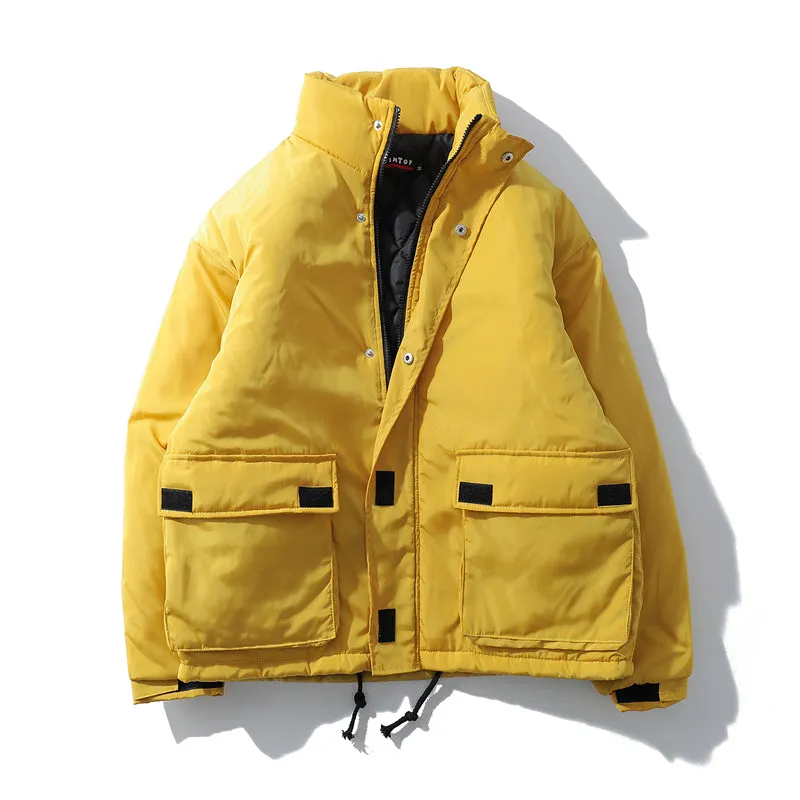 Thicker functional wind loose coat