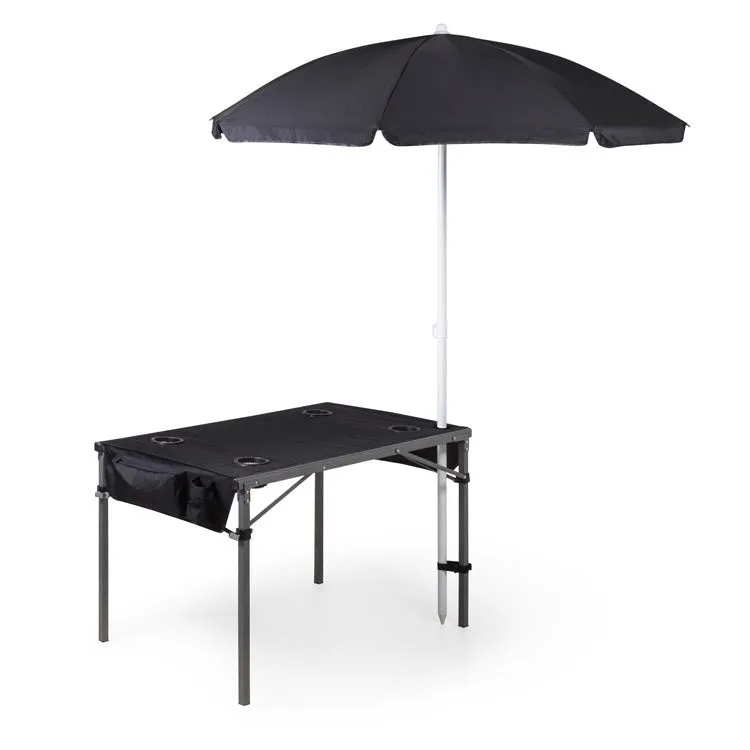 Travel Table Portable Folding Table, Black
