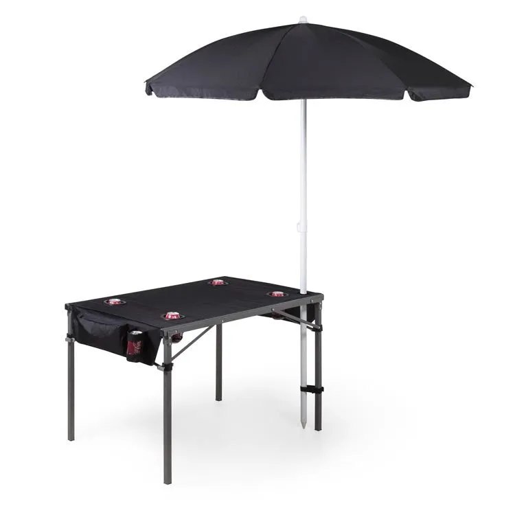 Travel Table Portable Folding Table, Black
