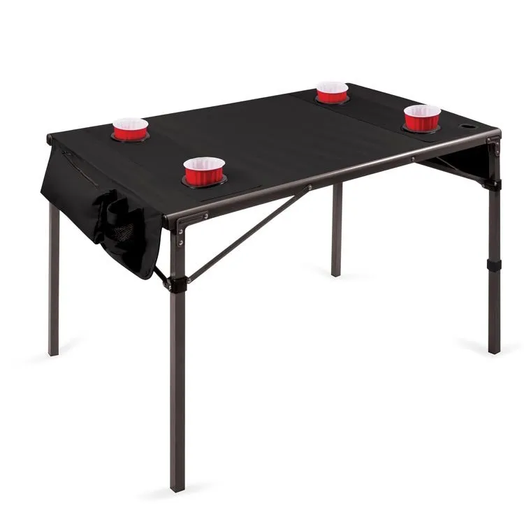 Travel Table Portable Folding Table, Black