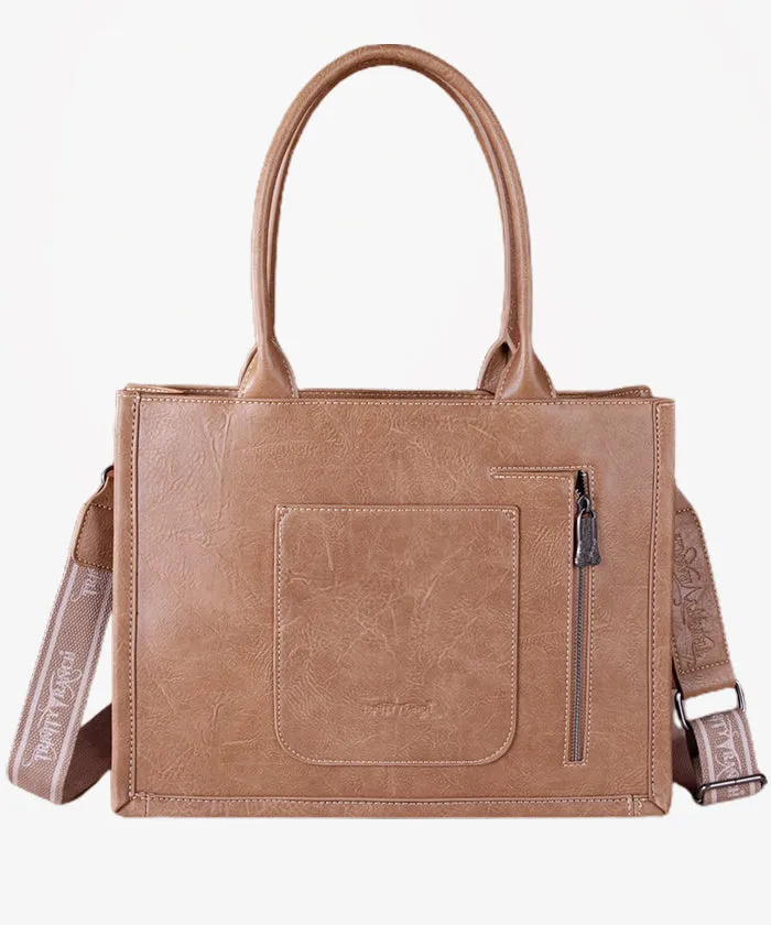 Trinity Ranch Hair-On Cowhide Tote Bag