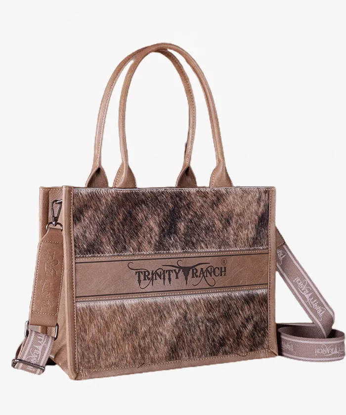 Trinity Ranch Hair-On Cowhide Tote Bag