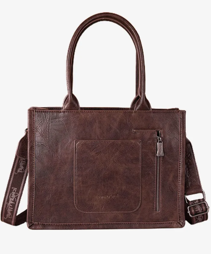 Trinity Ranch Hair-On Cowhide Tote Bag