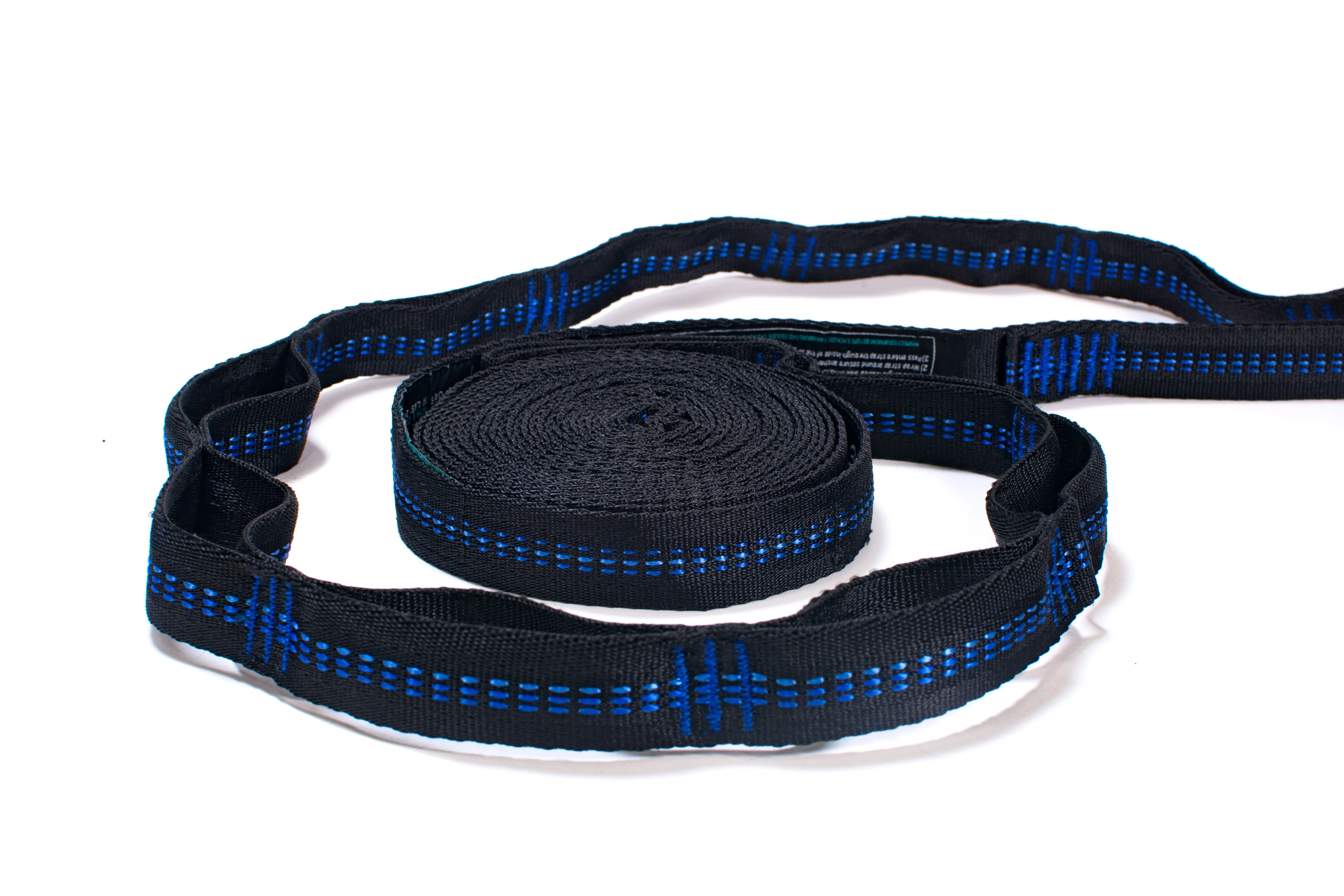 Two Person Portable Travel Hammock | Classic Blue & White