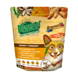 Vegepet Functional Dog Food Cheese Turmeric