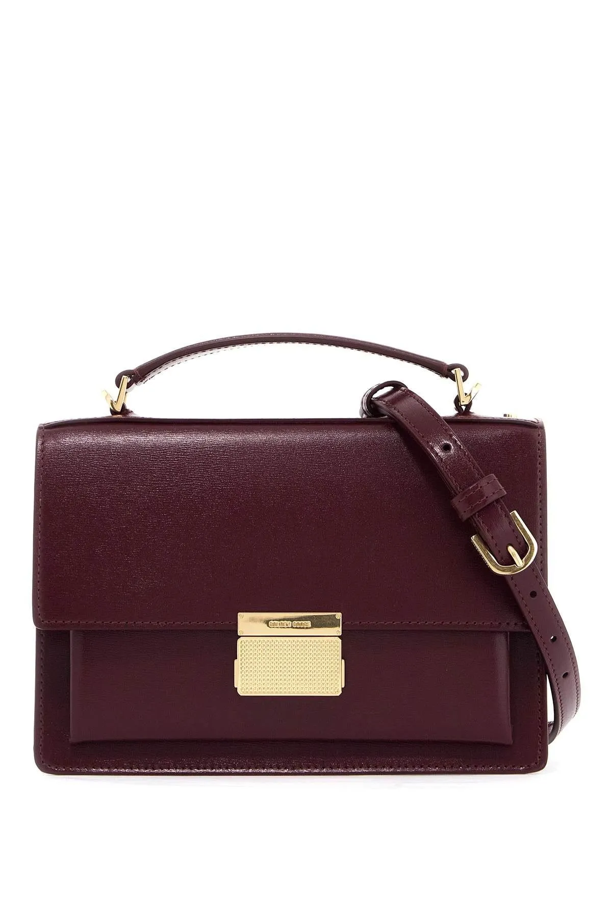 'VENICE LEATHER HANDBAG WITH PALMELL