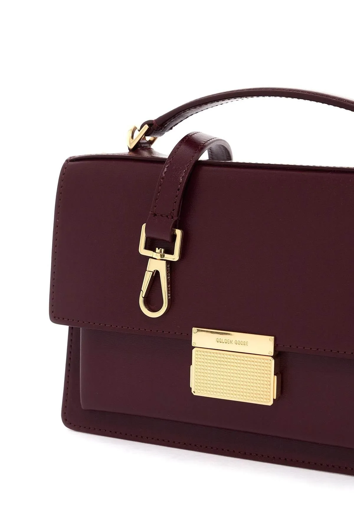 'VENICE LEATHER HANDBAG WITH PALMELL
