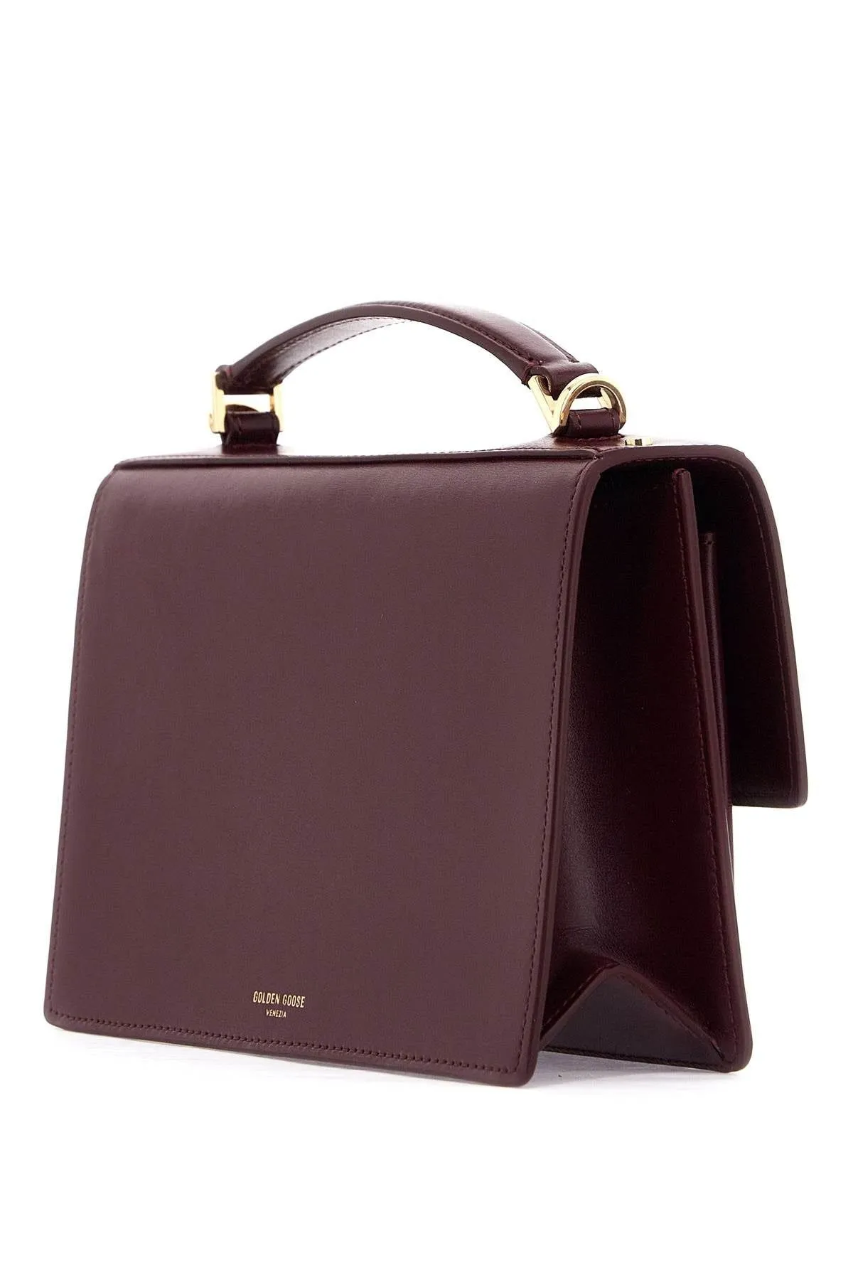 'VENICE LEATHER HANDBAG WITH PALMELL