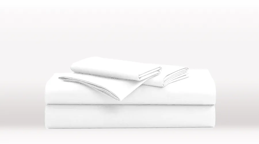 White Single Size Classic Sheet Set