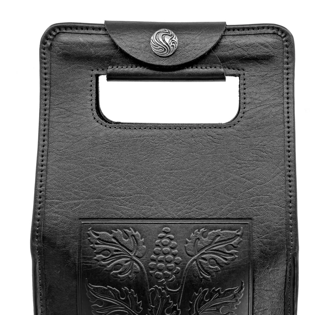 Wine Bottle Bag, Nouveau Grapes