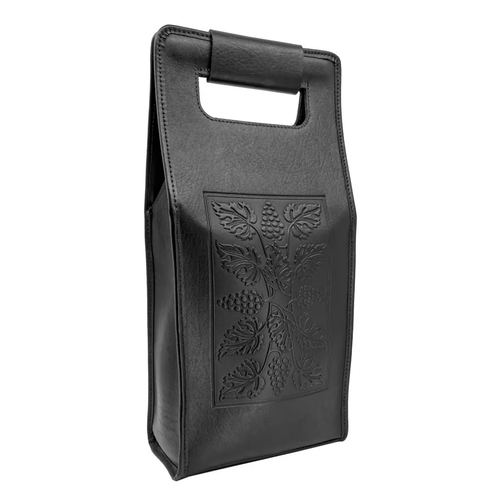 Wine Bottle Bag, Nouveau Grapes