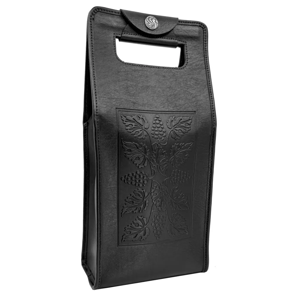 Wine Bottle Bag, Nouveau Grapes
