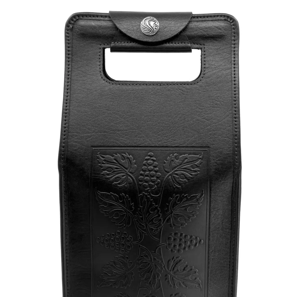Wine Bottle Bag, Nouveau Grapes