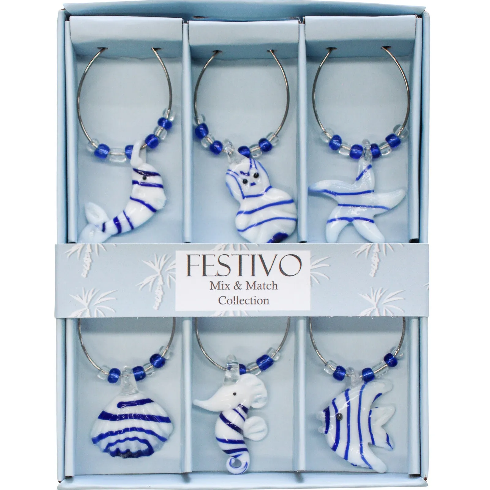 WINE GLASS CHARMS