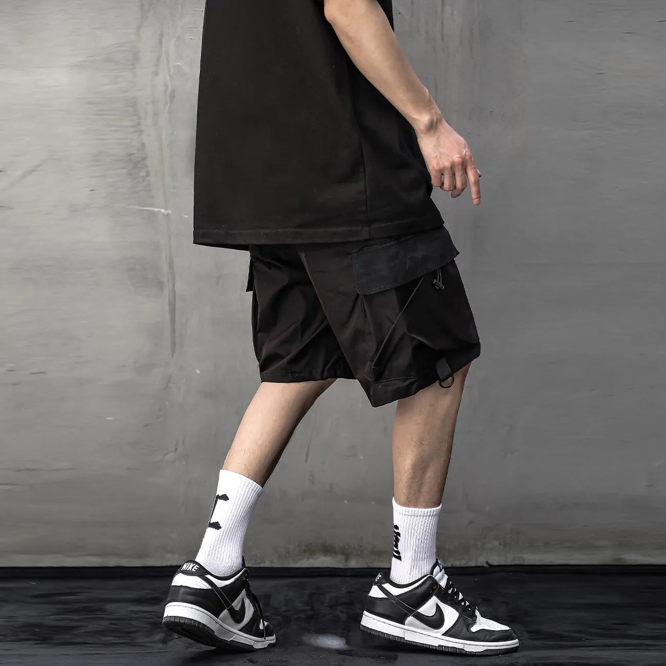 WLS Functional X Print Cargo Shorts