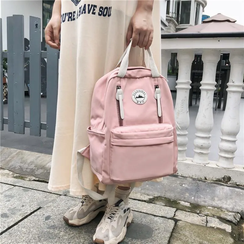 Women's Nylon Waterproof Travel Backpack